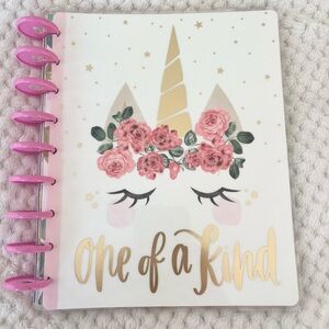 2020 One of a Kind Unicorn Classic Happy Planner Covers, Dividers and Discs